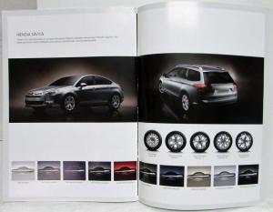 2008 Citroen C5 Sedan & Tourer Sales Brochure - Finnish Text