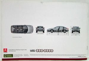 2009 Citroen C6 Sales Brochure - UK Market