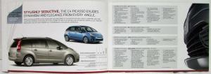 2008-2009 Citroen C4 Picasso & Grand MPV Sales Brochure - UK Market