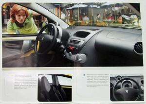 2006 Peugeot 107 Sales Brochure - Finnish Text