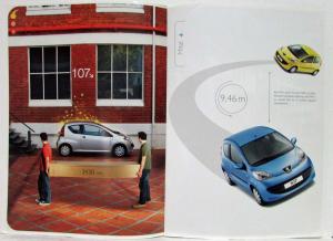 2006 Peugeot 107 Sales Brochure - Finnish Text