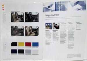 2006 Peugeot 107 Sales Brochure - Finnish Text