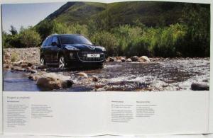 2007 Peugeot 4007 Sales Brochure - Finnish Text