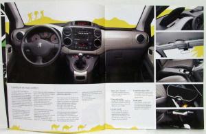 2008 Peugeot Partner Tepee Sales Brochure - Finnish Text