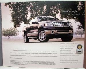 2008 Lincoln Sales Brochure - MKX MKZ Navigator Mark LT