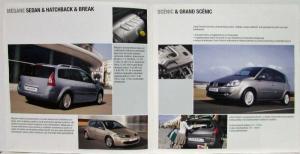 2008 Renault Megane & Scenic Sales Brochure - Finnish Text