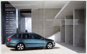 2008 Skoda Octavia Sales Brochure - Finnish Text