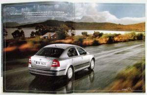 2008 Skoda Octavia Sales Brochure - Finnish Text