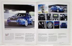 2008 Skoda Octavia Sales Brochure - Finnish Text