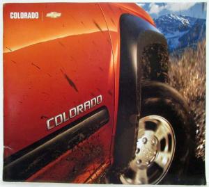 2004 Chevrolet Colorado Pickup Sales Brochure