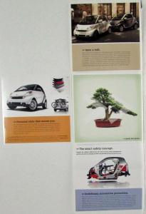 2009 Smart ForTwo Coupe and Cabriolet Sales Folder - Set of 2