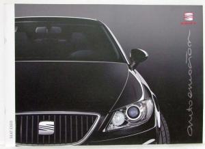 2009 SEAT Exeo Sales Brochure - UK Market