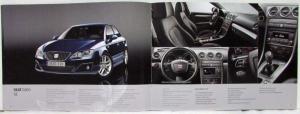 2009 SEAT Exeo Sales Brochure - UK Market