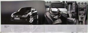 2009 SEAT Exeo Sales Brochure - UK Market