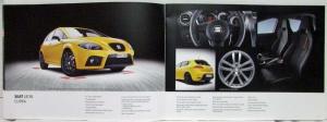 2009 SEAT Leon Sales Brochure - UK Market