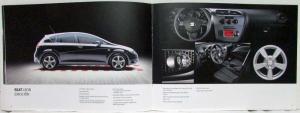 2009 SEAT Leon Sales Brochure - UK Market