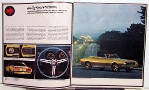 1967 Chevrolet New Camaro Sales Brochure - Rally Sport SS 350