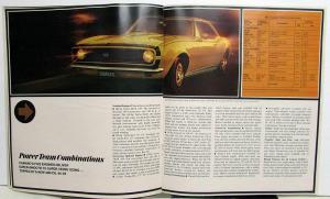 1967 Chevrolet New Camaro Sales Brochure - Rally Sport SS 350