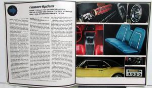 1967 Chevrolet New Camaro Sales Brochure - Rally Sport SS 350 396 REVISED