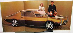 1971 Chevrolet Camaro Sport Coupe RS SS Z28 Color Sales Brochure REVISED