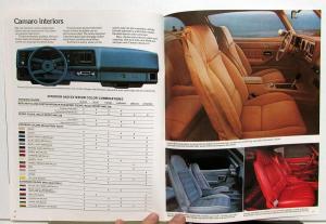 1979 Chevrolet Camaro Sales Brochure - Berlinetta Z28 Rally Sport Coupe
