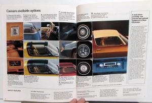 1979 Chevrolet Camaro Sales Brochure - Berlinetta Z28 Rally Sport Coupe