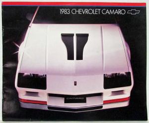 1983 Chevrolet Camaro Sales Brochure - Z28 Berlinetta Sport Coupe