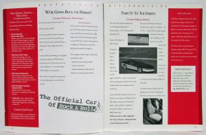 1993 Chevrolet Camaro Dealer Salesmen Launch Guide Booklet