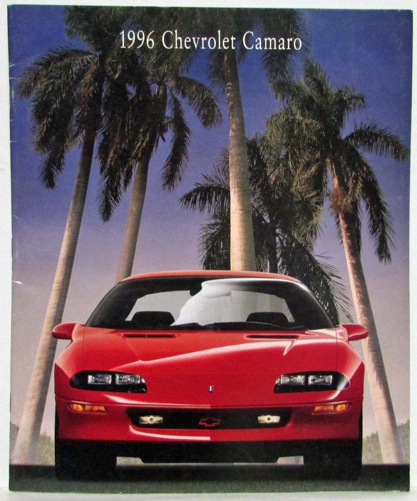 1996 Chevrolet Camaro Coupe RS Z28 Sales Brochure