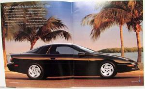 1996 Chevrolet Camaro Coupe RS Z28 Sales Brochure
