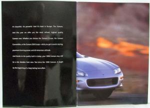1998 Chevrolet Camaro Sales Brochure - European