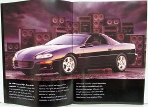 1998 Chevrolet Camaro Sales Brochure - European