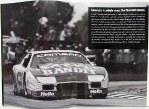 1998 Chevrolet Camaro Sales Brochure - European