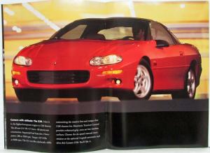 1998 Chevrolet Camaro Sales Brochure - European