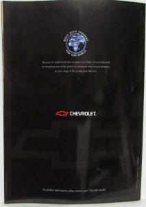 1998 Chevrolet Camaro Sales Brochure - European