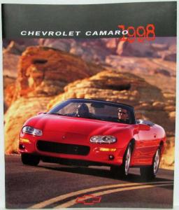 1998 Chevrolet Camaro Coupe SS Z28 Sales Brochure