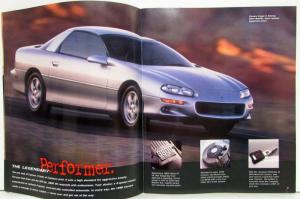 1998 Chevrolet Camaro Coupe SS Z28 Sales Brochure