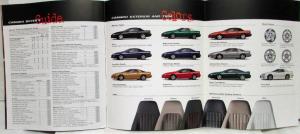 1998 Chevrolet Camaro Coupe SS Z28 Sales Brochure