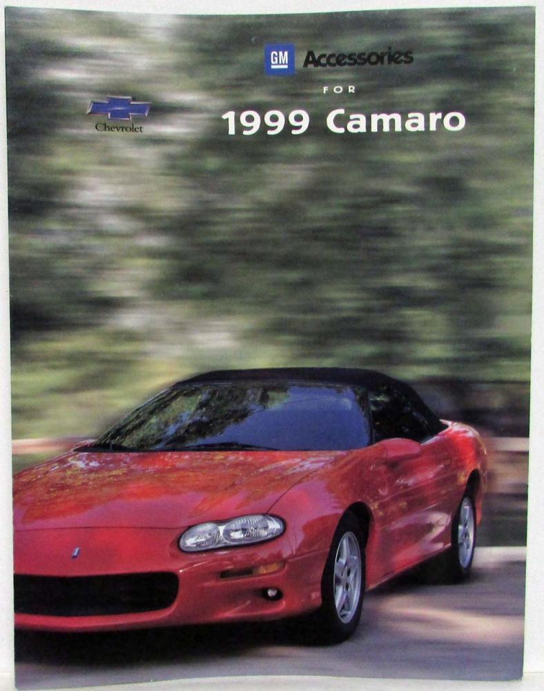 1999 Chevrolet Camaro GM Accessories Sales Folder