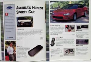 1999 Chevrolet Camaro GM Accessories Sales Folder