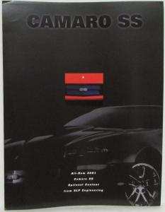 2001 Chevrolet Camaro SS Optional Equipment from SLP Info Sheet