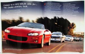 2001 Chevrolet Camaro SS Z28 Coupe Sales Brochure