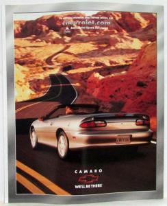 2001 Chevrolet Camaro SS Z28 Coupe Sales Brochure