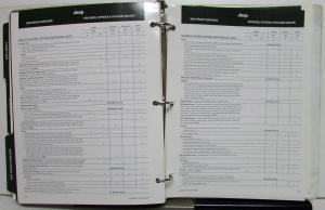 2009 Jeep Sales Consultant Product Guide Data Book Wrangler Grand Cherokee