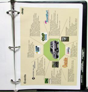 2008 Jeep Liberty Dealer Launch Guide Binder Data Promotional Info & More