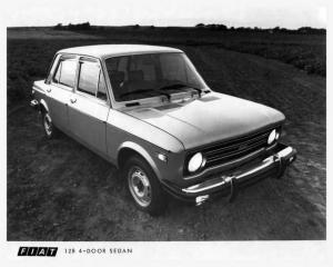 1978 Fiat 128 4-Door Sedan Press Photo 0014