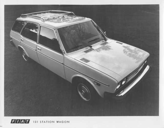 1978 Fiat 131 Station Wagon Press Photo 0016