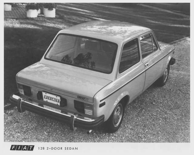1978 Fiat 128 2-Door Sedan Press Photo 0019