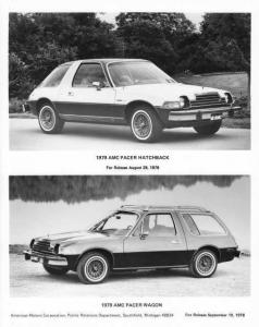 1979 AMC Pacer Hatchback and Wagon Press Photo 0020