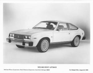 1979 AMC Spirit Liftback Press Photo 0025